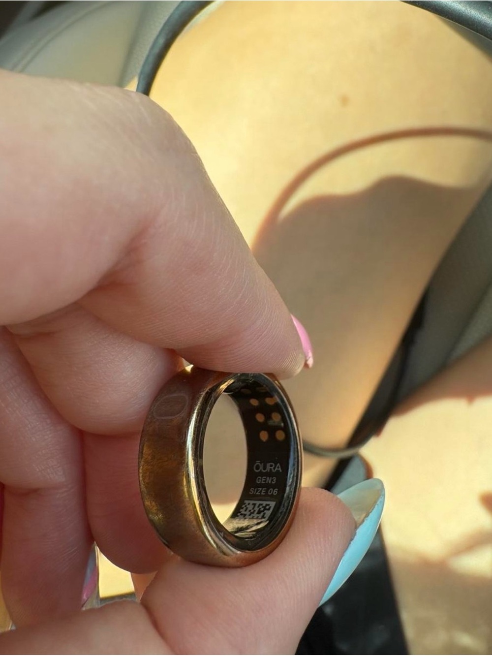 Oura Gen3 Smart Ring in Bronze Finish